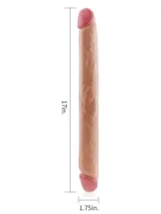 LoveToy Çift Başlı Dildo – Çift Uyarım İçin Silikon Dildo
