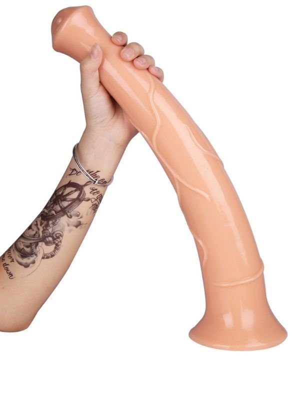 44 cm Dev At Dildo | Gerçekçi ve Ekstra Büyük Boy | 724Haz