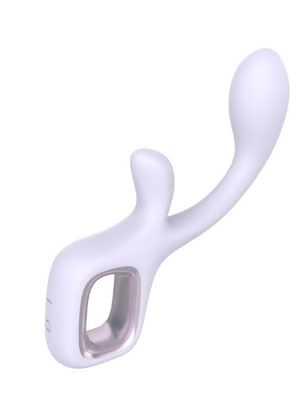 Çift Uçlu Titreşimli Masaj Aleti | USB Şarjlı & Ergonomik Tasarım | 724Haz