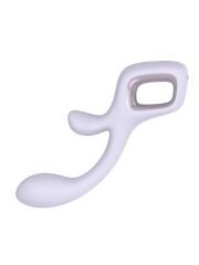 Çift Uçlu Titreşimli Masaj Aleti | USB Şarjlı & Ergonomik Tasarım | 724Haz