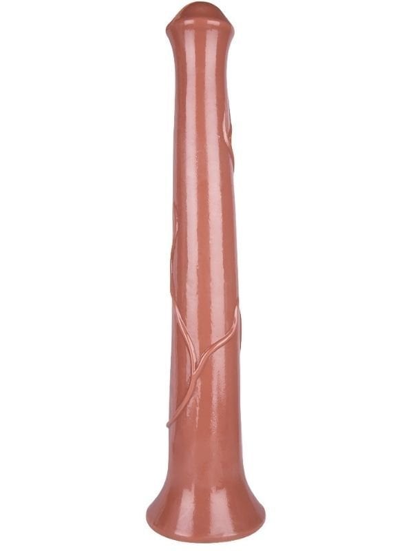 44 cm Kahverengi At Dildo | Aşırı Büyük, Gerçekçi Canlandırma (Model No: 1062)