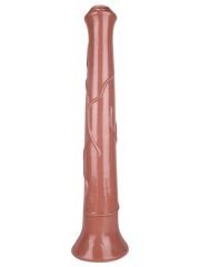 44 cm Kahverengi At Dildo | Aşırı Büyük, Gerçekçi Canlandırma | 724Haz