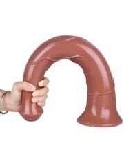 44 cm Kahverengi At Dildo | Aşırı Büyük, Gerçekçi Canlandırma (Model No: 1062)