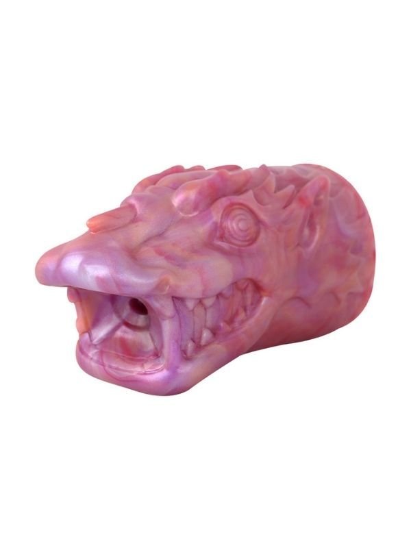 Yaratık Şeklinde Sıvı Silikon Vajina Mastürbatörü | 724Haz