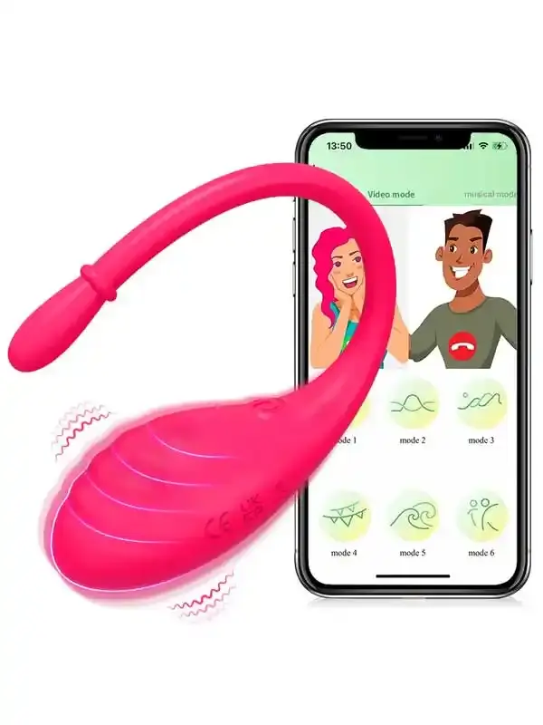 Lunar Giyilebilir Telefon Kontrollü Vibratör | USB Şarjlı, App Destekli ve Discreto Tasarım