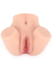 Çift Girişli Kalça Mastürbatör 2.3 Kg | Gerçekçi Et Doku ve Yoğun Zevk Deneyimi