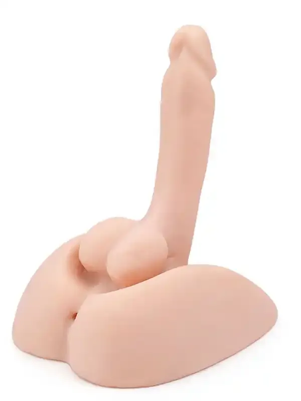 Penisli Erkek Kalça | TPE Silikon, 1.2 kg, 16.5 cm Penis, 11.5 cm Anal Derinlik