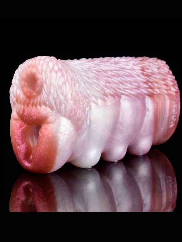 Yaratık Şeklinde Vajina Mastürbatörü | Canavar Temalı, Spiral İç Kanal | 724Haz