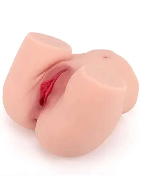 Skygo Juicy Anal Vajinal Çift Girişli Kalça | 3.3 kg, TPE Silikon, 15 cm Vajina, 13 cm Anal Derinlik