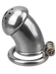 Censan BDSM Paslanmaz Çelik Penis Kafesi - Model No1 | Kısa & Kilitli