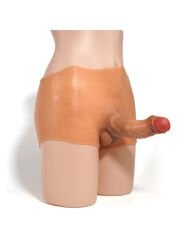Giyilebilir Silikon Penis Model 1 (Esnek Yapılı, Gerçekçi Tasarım)