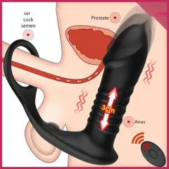 İleri Geri Hareketli Penis Halkalı Vibratör – Gelişmiş Otomatik Uyarıcı | 724Haz