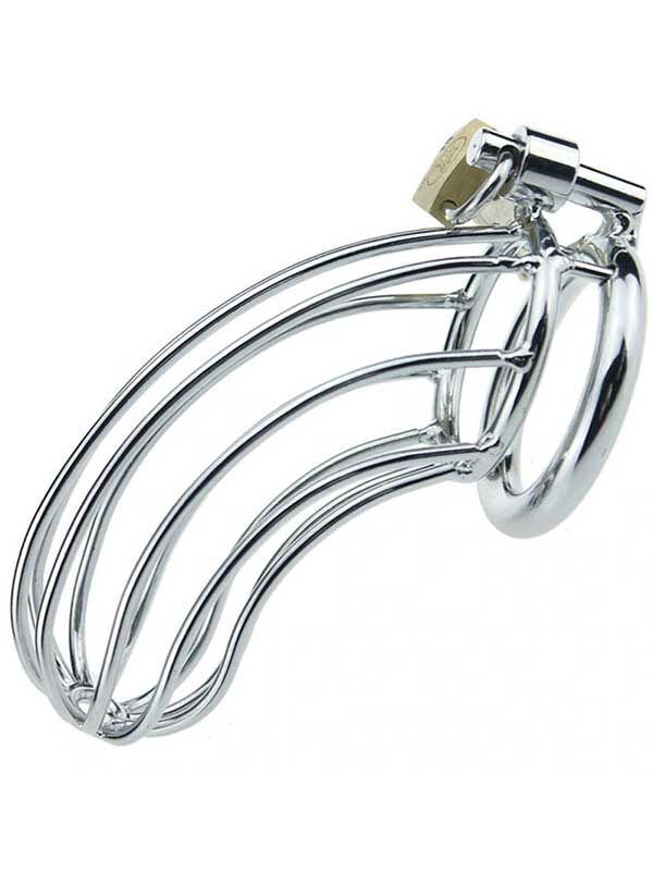 BDSM Paslanmaz Çelik Penis Kafesi