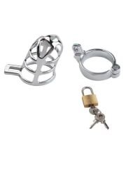 BDSM Paslanmaz Çelik Penis Kafesi - Model No4 | Kilitlenebilir & Ayarlanabilir