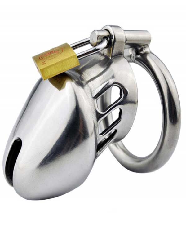 BDSM Paslanmaz Çelik Penis Kafesi – Model No: 5