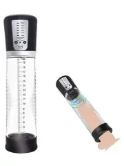 USB Şarjlı Otomatik Penis Pompası | Güçlü Vakum & Dijital Gösterge