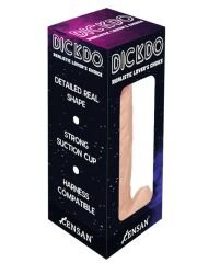 Dickdo 19 cm Testisli Dildo | Gerçekçi Silikon Penis Modeli