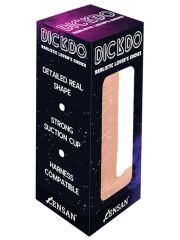 Dickdo 24 cm Testisli Dildo | Gerçekçi Vantuzlu Penis Modeli