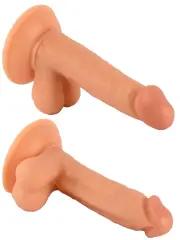 18 cm Gerçekçi Penis Dildo | Damarlı Silikon, Vantuz Tabanlı ve Hands‑Free Kullanım