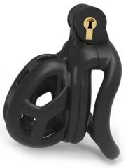 Censan Siyah Ayarlanabilir Metal Penis Kafesi – S Beden