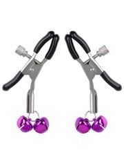 Zilli Göğüs Klipsleri | Ayarlanabilir BDSM Göğüs Ucu Klipsi | 724Haz