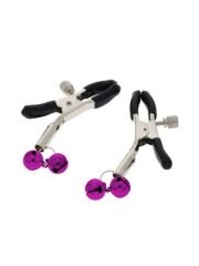 Zilli Göğüs Klipsleri | Ayarlanabilir BDSM Göğüs Ucu Klipsi | 724Haz