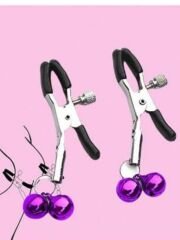 Zilli Göğüs Klipsleri | Ayarlanabilir BDSM Göğüs Ucu Klipsi | 724Haz