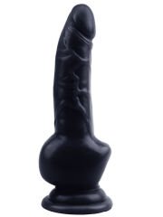 Rubicon Gerçekçi Vantuzlu Dildo 18.5 cm | Testisli Zenci Model