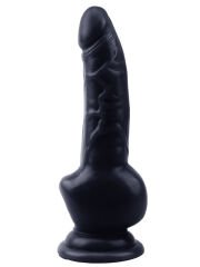 Rubicon Gerçekçi Vantuzlu Dildo 18.5 cm | Testisli Zenci Model