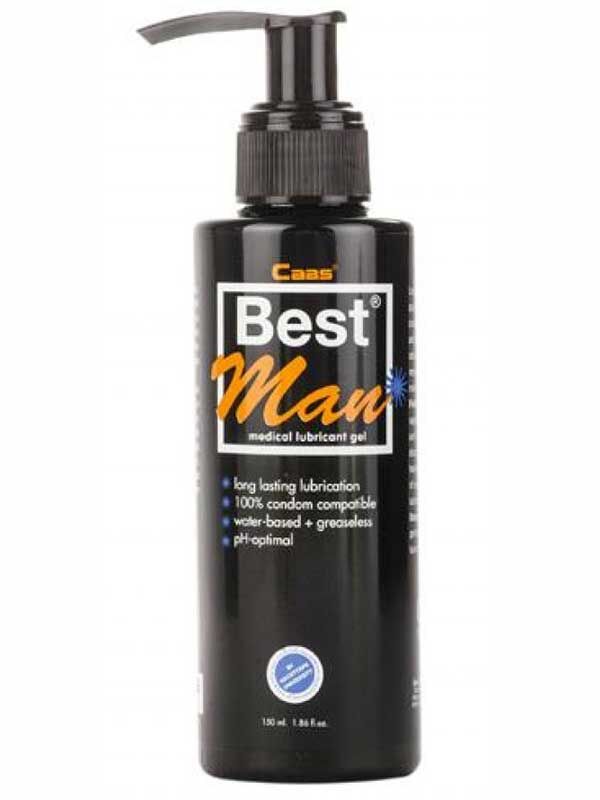 Best Man Kayganlaştırıcı Jel 150 ml | Su Bazlı, Cilt Dostu & Uzun Süreli Kayganlık Sağlayan Jel