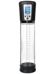 Dijital Göstergeli Şarjlı Otomatik Penis Pompası | USB Şarjlı, LCD Basınç Ekranı ve Hızlı Vakum Kontrolü