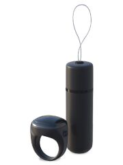 Uzaktan Kumandalı Külotlu Titreşim Topu - G-String Kırmızı Külotlu 10 Modlu