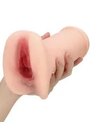 Çift Girişli Anal ve Vajinal Mastürbatör | Gerçekçi Doku, Yoğun Uyarım ve Çift Taraflı Zevk