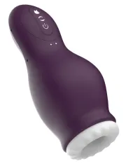 Noxxx Titreşimli & Emmeli Şarjlı Güçlü Kupa Masturbator | Yoğun His & Şarjlı Performans