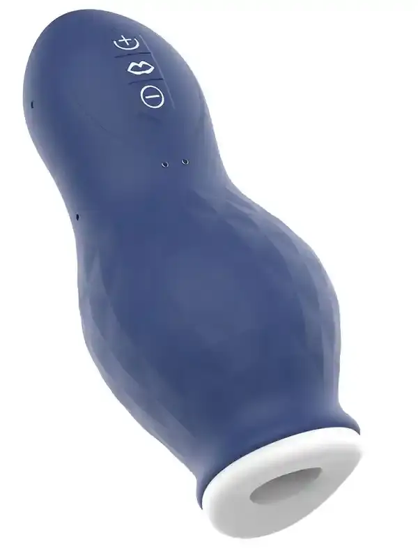 Emmeli Şarjlı & Titreşimli Güçlü Kupa Masturbator | Vakum & Otomatik Emme