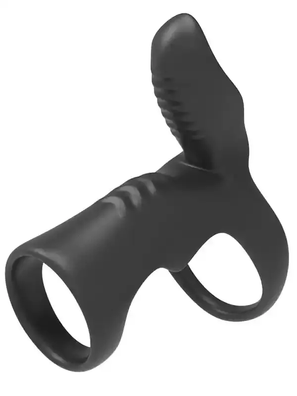 Klitoris Uyarıcılı Titreşimli Penis Halkası | Çift Taraflı Zevk Deneyimi