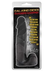 Cal-King Dicks Invader's Whopper Büyük Dildo - 36.2cm Zenci