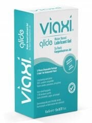 Viaxi Glide Su Bazlı Kayganlaştırıcı Jel 5 x 5 ml Tek Kullanımlık Paket