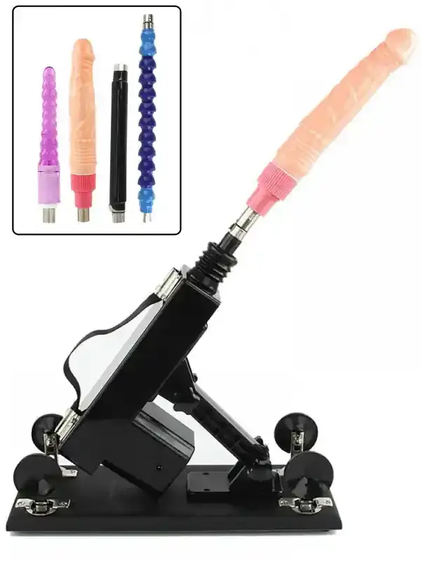 Vantuzlu İleri‑Geri Hareketli Seks Makinesi | Şarjlı, Uzaktan Kumandalı ve Ellersiz Kullanım