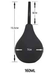 Medium Anal Temizleme Pompası | Hijyenik, Kablolu ve Konforlu Seks Oyuncağı Bakım Aksesuarı