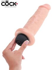 King Cock Fışkırtmalı Realistik Penis 15.5 cm | Gerçekçi Dokulu, Boşalma Özellikli Dildo