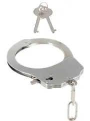 Metal Kelepçe - Siyah Peluşlu Başlangıç Seviyesi BDSM Kelepçesi