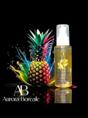Aurora Boreale Ananas Aromalı Kayganlaştırıcı Jel 100ml | Su Bazlı, Yumuşatıcı, Ferahlatıcı Tropikal Aromalı Jel