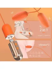 Şarjlı 2’li Titreşimli Toplar | USB Şarjlı, Sessiz Motorlu ve Yoga/Pelvik Egzersiz Uyumlu