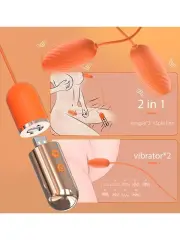 Şarjlı 2’li Titreşimli Toplar | USB Şarjlı, Sessiz Motorlu ve Yoga/Pelvik Egzersiz Uyumlu