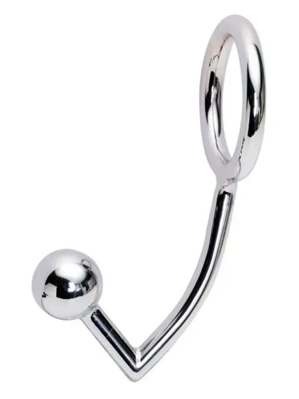 Paslanmaz Çelik Penis Halkalı Anal Plug | Erkekler İçin Çift Uyarılı Tasarım