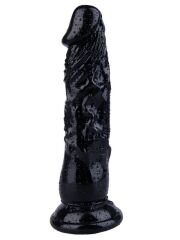 Noctis 20 cm Siyah Realistik Dildo | Gerçekçi Vantuzlu Orta Boy Penis