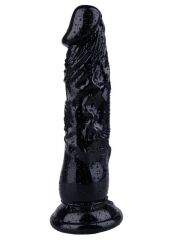 Noctis 20 cm Siyah Realistik Dildo | Gerçekçi Vantuzlu Orta Boy Penis