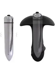 Giyilebilir Titreşimli Penis ve Butt Plug – Çifte Uyarımlı, Esnek, Titreşimli Seks Oyuncağı