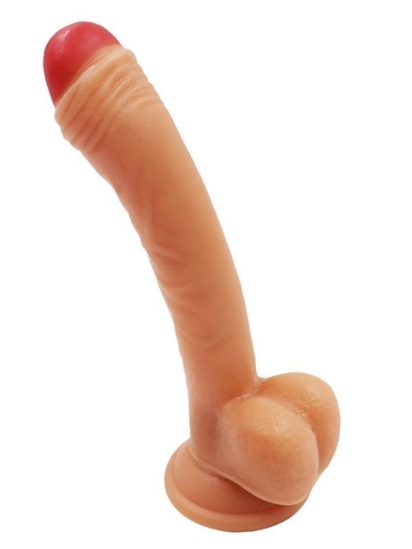 Noctis 19 cm Ten Rengi Realistik Dildo | Gerçekçi Vantuzlu Penis Modeli